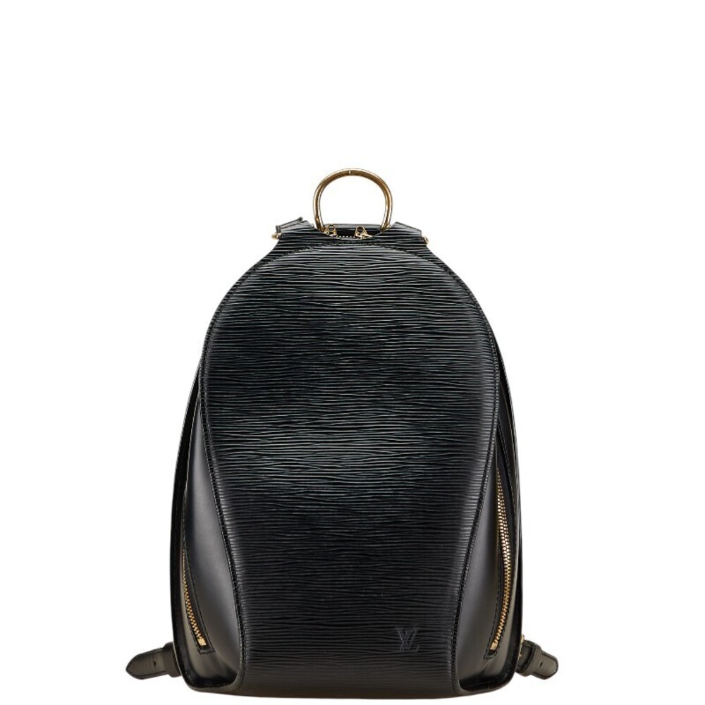 Louis Vuitton Epi Mabillon Backpack Noir Black Leather